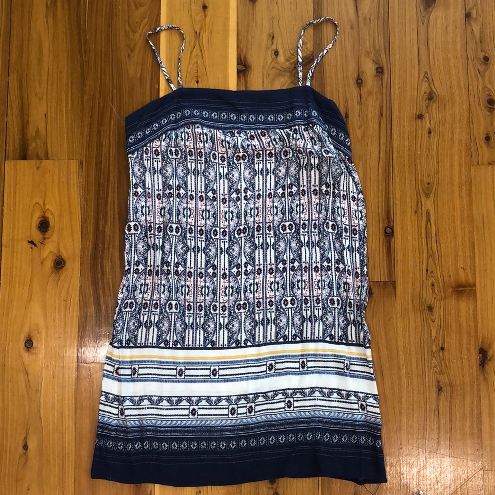 Pattern Mini Dress